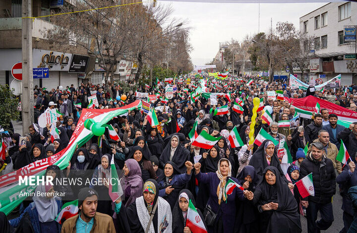 Reflection of March 5th Iranian people in English media