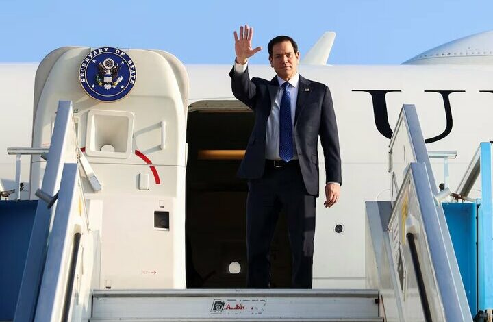 Rubio entered Riyadh to negotiate with Russian officials about Ukraine