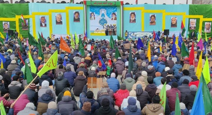 The magnificent march of victory of the Islamic Revolution in Cargil, India