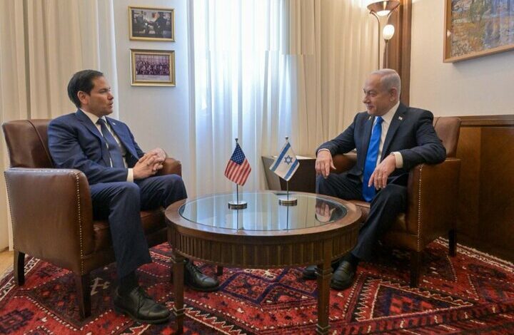 US Secretary of State met with Netanyahu