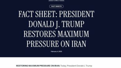 What did Trump sign up against Iran?