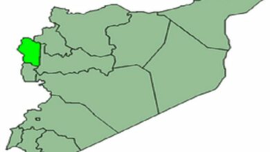 Widespread protests in Syria and the checkpoint by demonstrators