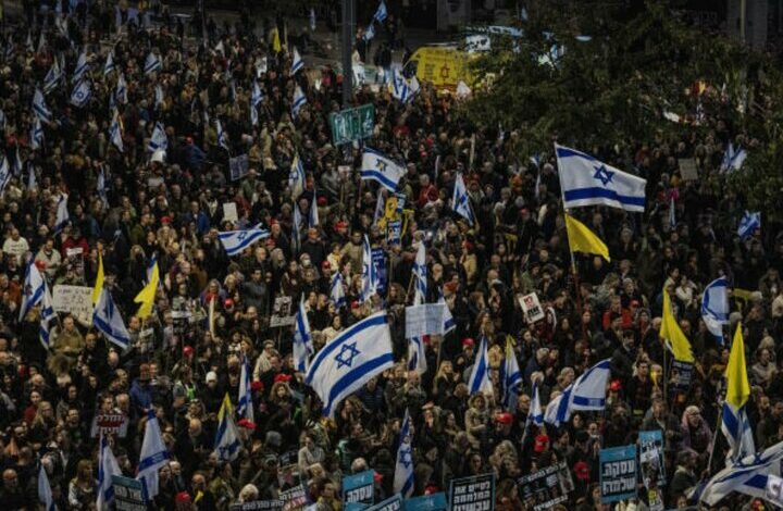 Continuing Netanyahu’s anti -Netanyahu demonstration in Israel to continue the Israeli exchange agreement