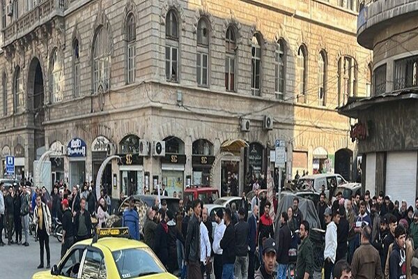 Demonstrations in Damascus in solidarity with the oppressed people of the Syrian coast