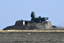 Destruction of Ukrainian UAVs over different regions of Russia