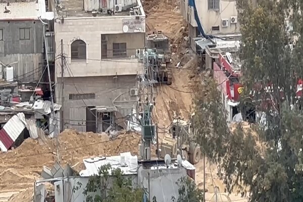 Hamas reaction to the destruction of homes by the occupiers in the Noor Shams camp