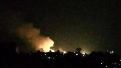 Israeli attack on military airport in central Syria