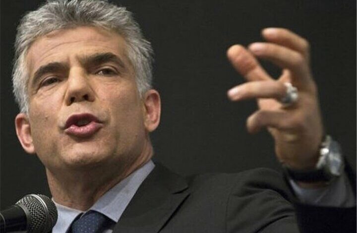 Lapid: America is negotiating with Hamas because of Netanyahu’s laziness