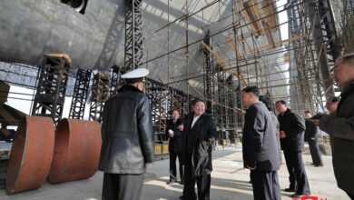 North Korean leader visit Pyongyang’s nuclear submarine construction project