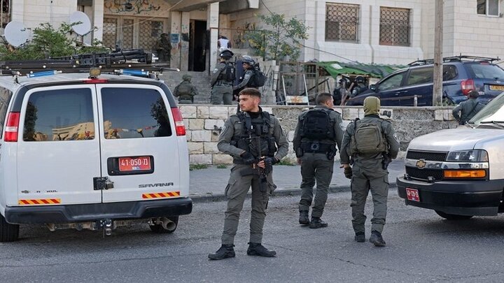 The establishment of a large number of Zionist police forces in the occupied pity+ movie