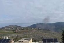 The Zionist regime’s artillery targeted southern Lebanon+ Movie