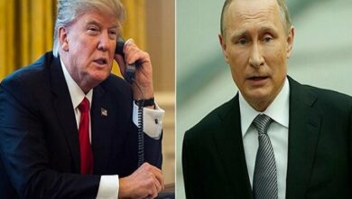 Trump and Putin telephone consultation