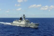 View; China’s fighter and military ship around Taiwan Island