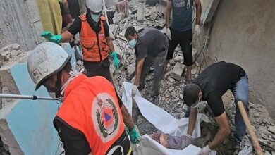 حمله به اقامتگاه آوارگان فلسطینی؛ شنیده شدن صدای انفجارهای مهیب در غزه