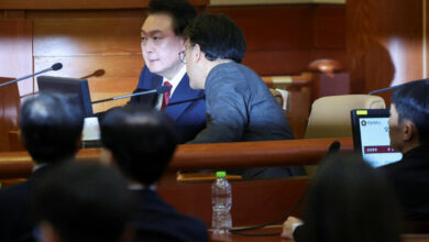 Former South Korean president rejected the riot charges