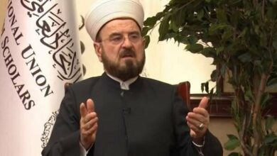 Intense anger of the head of the Muslim Union of Muslims over the silence of the Muslim world against Gaza