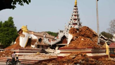 Myanmar shake again