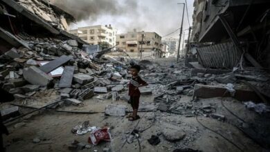 Palestinians in the Zionist savagery and blood