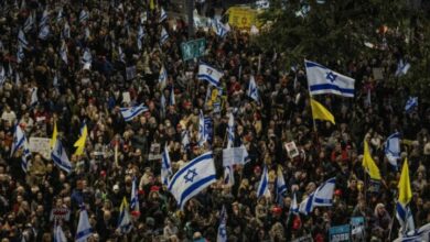 Widespread demonstrations in Tel Aviv on the way
