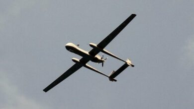 Zionist spy drones were hunted in Gaza