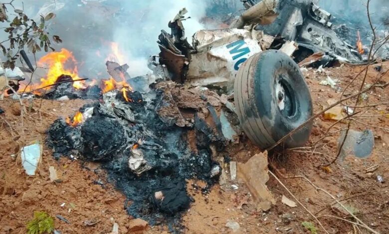 Sudan Military Plane Crash Kills Entire Crew Near Port Sudan /Sudan , plane crash , Ilyushin-76 , military , aviation accident