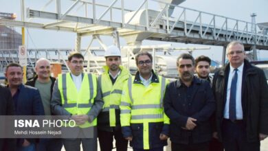 Russian Trade Delegation Visits Astara Port Complex in Iran /Russia , Iran , Astara Port , Trade Delegation , Economic Cooperation