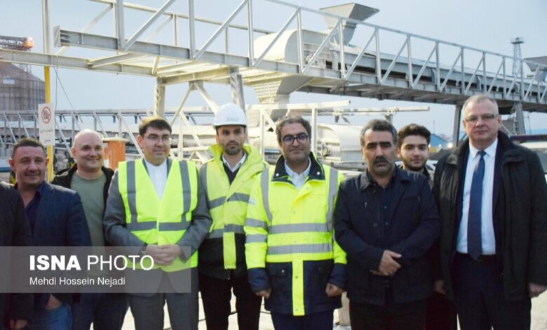 Russian Trade Delegation Visits Astara Port Complex in Iran /Russia , Iran , Astara Port , Trade Delegation , Economic Cooperation
