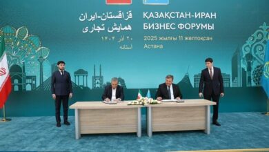 Iran and Kazakhstan Aim to Boost Trade Relations with New Agreements /Iran , Kazakhstan , trade relations , economic cooperation , agreements