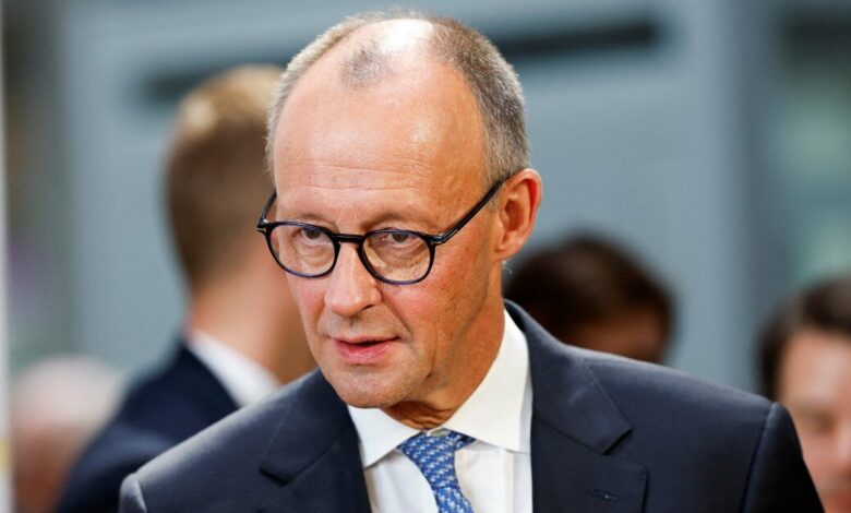 German Chancellor Urges Continued Focus on Independent Palestinian State /German Chancellor , Palestinian State , West Bank , Israeli settlements , Two-state solution