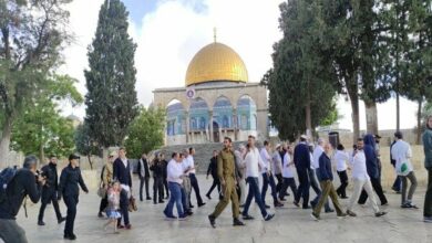 Zionist Settlers Storm Al-Aqsa Mosque Amid Escalating Tensions /Al-Aqsa Mosque , Zionist settlers , Israeli police , Jerusalem tensions , Islamic Waqf