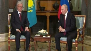 Presidents of Russia and Kazakhstan Meet in St. Petersburg to Strengthen Bilateral Ties /Russia , Kazakhstan , Vladimir Putin , Kassym-Jomart Tokayev , bilateral relations