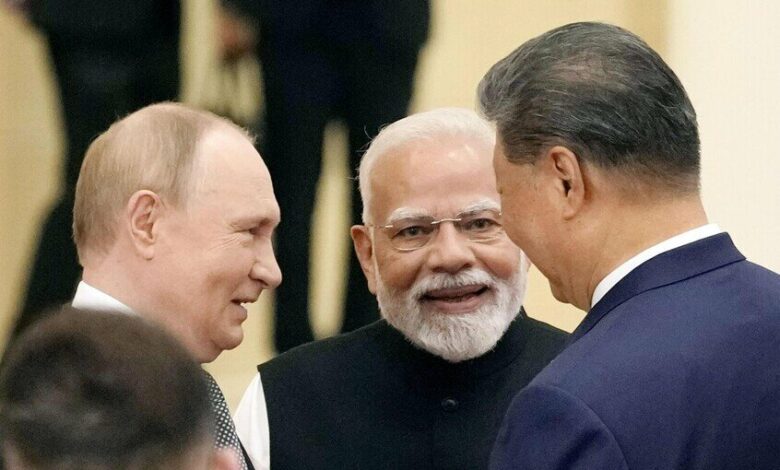Putin's Visit to Delhi Highlights Strengthening Russia-China-India Axis /Russia , India , China , alliance , economy