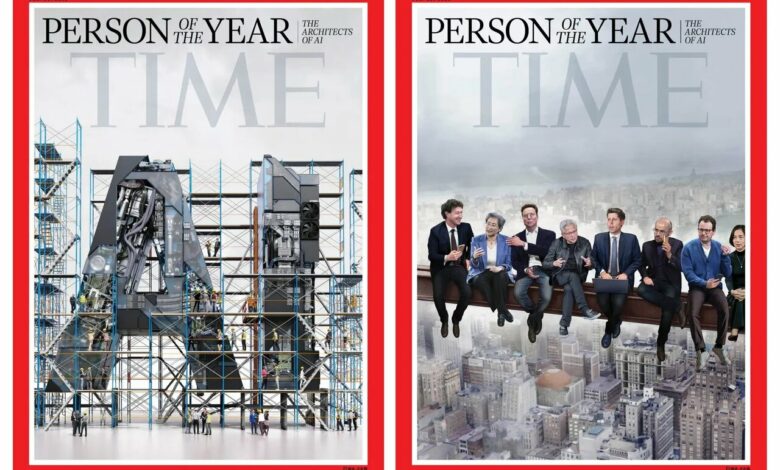 Time Magazine Names 'Architects of AI' as Person of the Year 2025 /Artificial Intelligence , AI , Time Magazine , Person of the Year , Technology