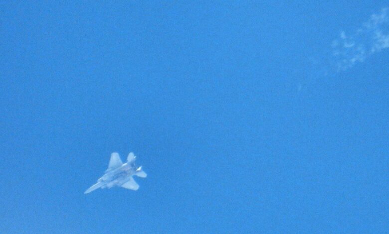 Israeli Fighter Jets Spotted Over Damascus and Southern Syria /Syria , Israel , Damascus , Airstrikes , Regional Stability