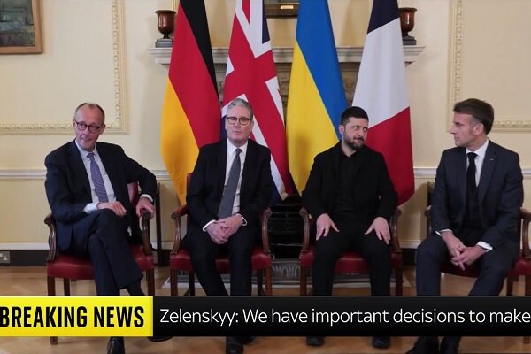 Zelenskyy Meets with European Leaders in London to Discuss Ukraine Aid /Zelenskyy , Ukraine , London , European Union , Keir Starmer