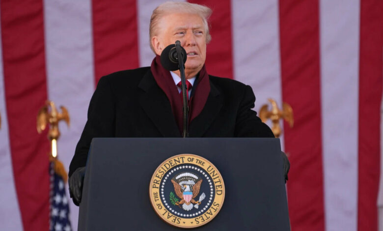 Trump Claims Trade Policies End Wars, Touts Economic Achievements /Donald Trump , Trade Policies , Economic Achievements , Russia-Ukraine War , Border Security