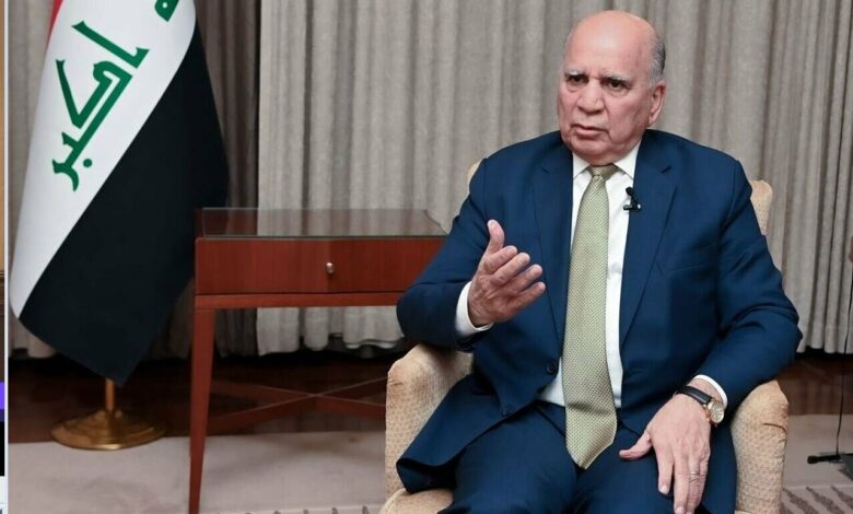 Iraq Rejects Trump Envoy's Criticism of Country's Internal Affairs /Iraq , Tom Barrack , Fuad Hussein , US foreign policy , political stability