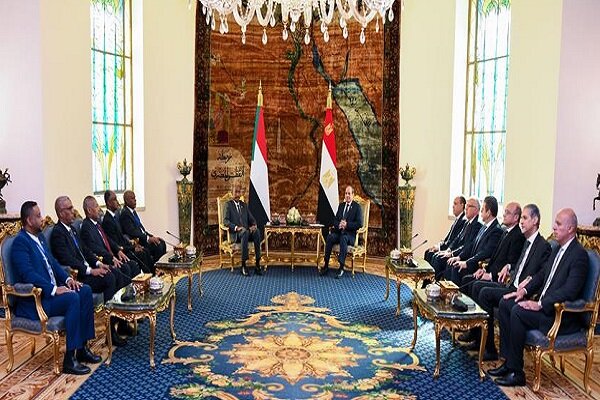 El-Sisi and Burhan Stress Need to End Crimes Against Sudanese People /Egypt , Sudan , Abdel Fattah El-Sisi , Abdel Fattah al-Burhan , Sudanese Crisis
