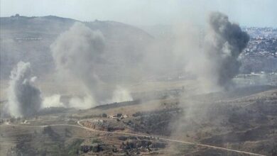 Jordanian Warplane Conducts Airstrike on Suspected Arms Depot in Southern Syria /Syria , Jordan , airstrike , Al-Suwayda , arms trafficking