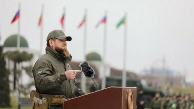 Chechen Leader Kadyrov Urges Ukrainians to Resist Zelensky's Government /Ramzan Kadyrov , Ukraine , Volodymyr Zelensky , Russia , Chechnya