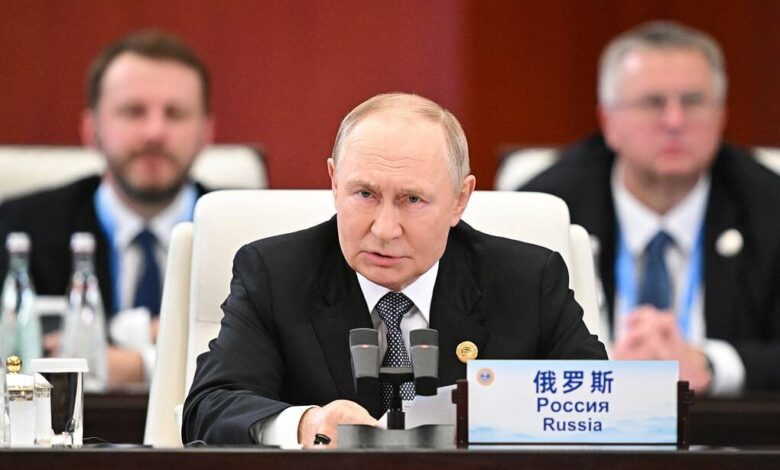 Putin: Western Nations Seek to Preserve Declining Economic Dominance /Vladimir Putin , Russia , Western countries , economy , inflation