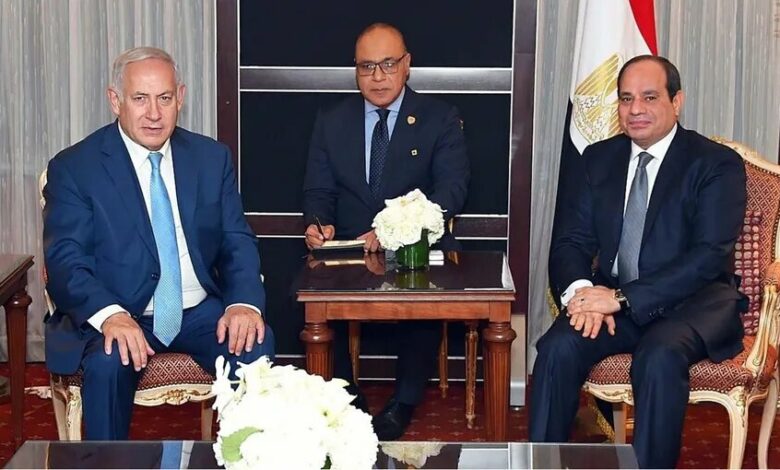 Report: Al-Sisi Sets Conditions for Meeting with Netanyahu, Trump in US /Egypt , Israel , Netanyahu , Al-Sisi , Gaza