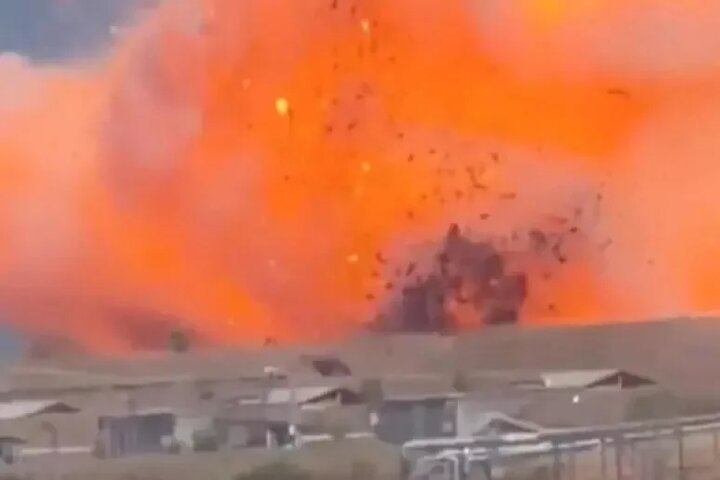 Massive Explosion Rocks Italian Ammunition Plant Near Rome; Rotterdam Port Incident Also Reported /Italy , Rome , Explosion , Ammunition Plant , Rotterdam