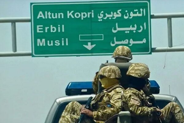 Security Alert Continues in Iraq's Al-Toun Kufri District for Third Day /Iraq , Kirkuk , Al-Toun Kufri , Hashd al-Shaabi , security alert